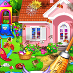 Sweet Home Cleaning: Princess House Cleanup Game