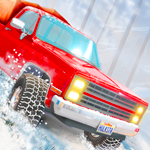 Semi Truck Snow Simulator