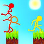 Stickman Parkour 2: Lucky Block