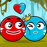 Lover Ball: Red and Blue Ball