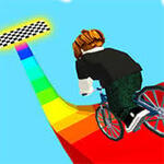 Obby But You Are On a Bike