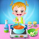 Baby Hazel Kitchen Time