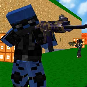 Blocky Combat Swat 2