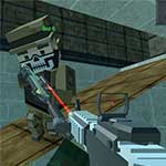 Blocky Shooting Arena 3D Pixel Combat
