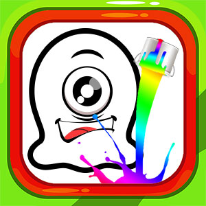 Coloring Book: Alien Family