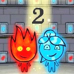Fireboy and Watergirl 2 in The Light Temple