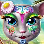 Kitty Beach Makeup