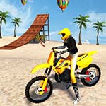 Motocross Beach Game: Bike Stunt Race
