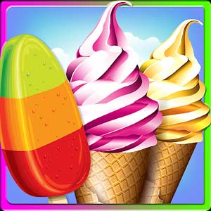 Rainbow Ice Cream And Popsicles