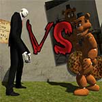 Slenderman VS Freddy The Fazbear